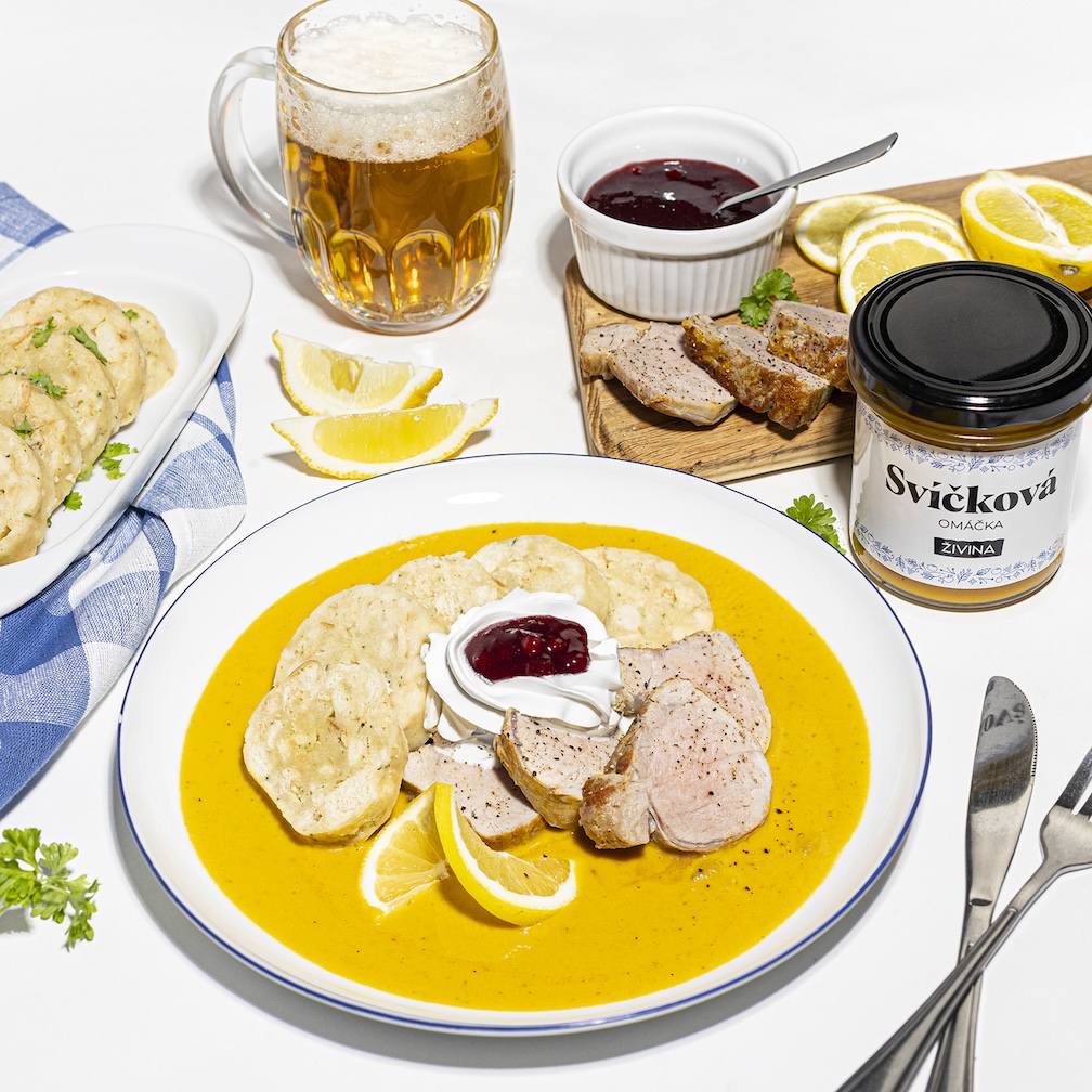 Svíčková s knedlíkem